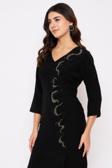 Black Embellished Dress