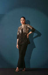 Black & Gold Co-ord Set