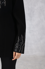 Black Embellished Blazer