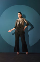 Black & Gold Co-ord Set