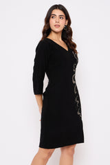 Black Embellished Dress