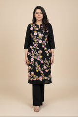 Graceful Black Kurta Set
