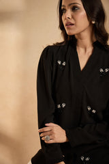 Shadow Bloom Classic Black Shirt