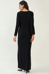 Black Embellished Gown