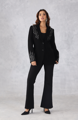 Black Embellished Blazer
