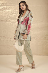 Woolen Floral Co-ord Set