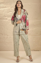 Woolen Floral Co-ord Set