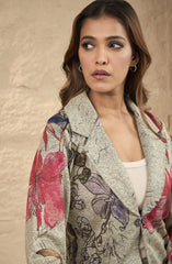 Woolen Floral Co-ord Set