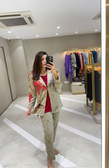 Woolen Floral Co-ord Set