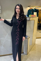 Black Embellished Gown