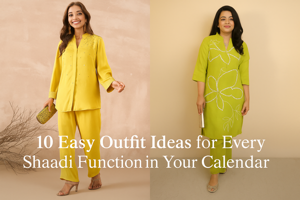 10 Easy Outfit Ideas for Every Shaadi Function in Your Calendar