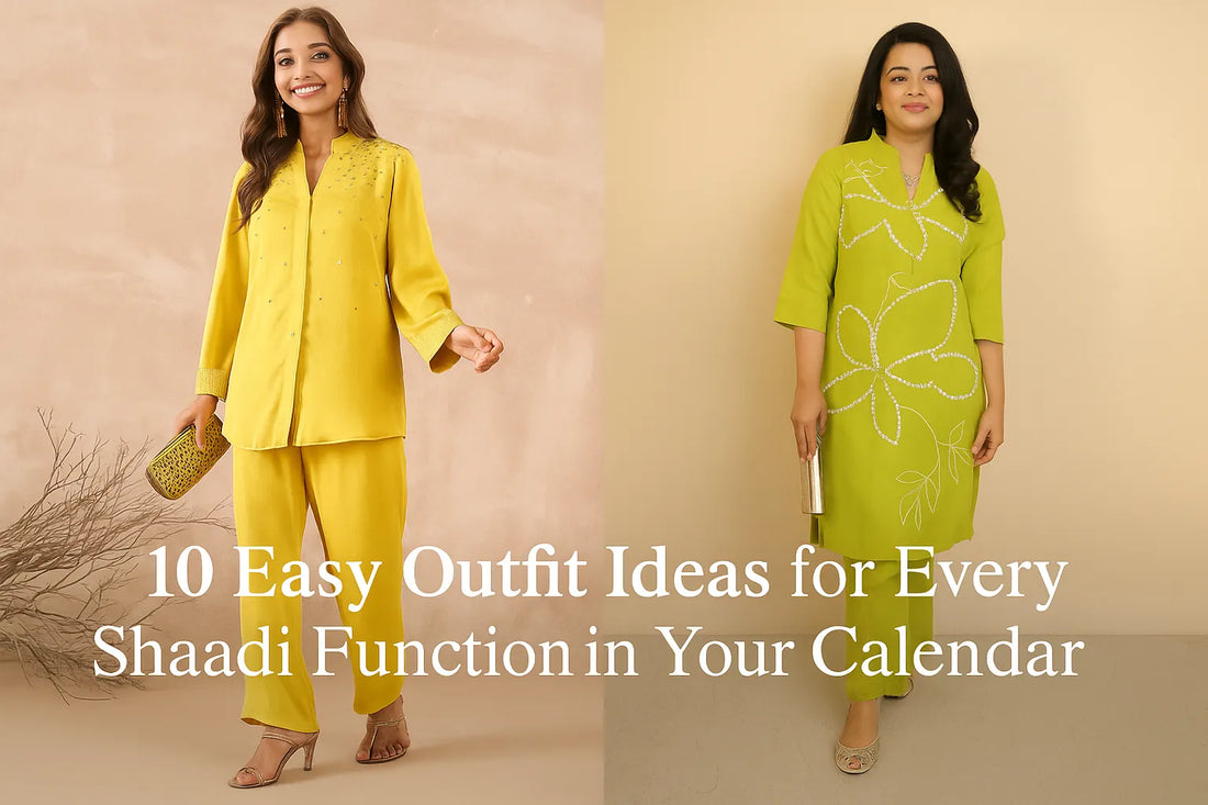 10 Easy Outfit Ideas for Every Shaadi Function in Your Calendar