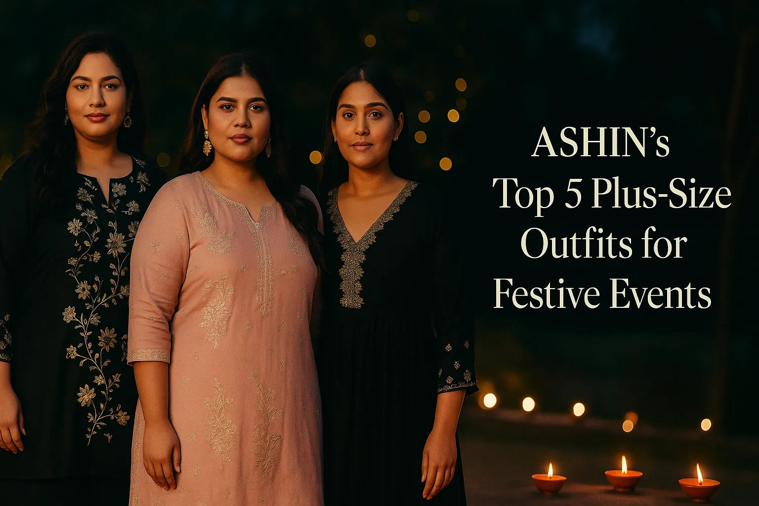 ASHIN’s Top 5 Plus-Size Outfits for Festive Events