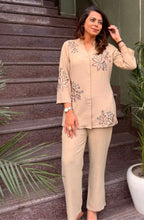 Desert Bloom Embroidered Co-Ord Set