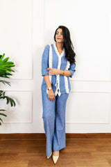Stylish Cotton Denim Co-ord Set