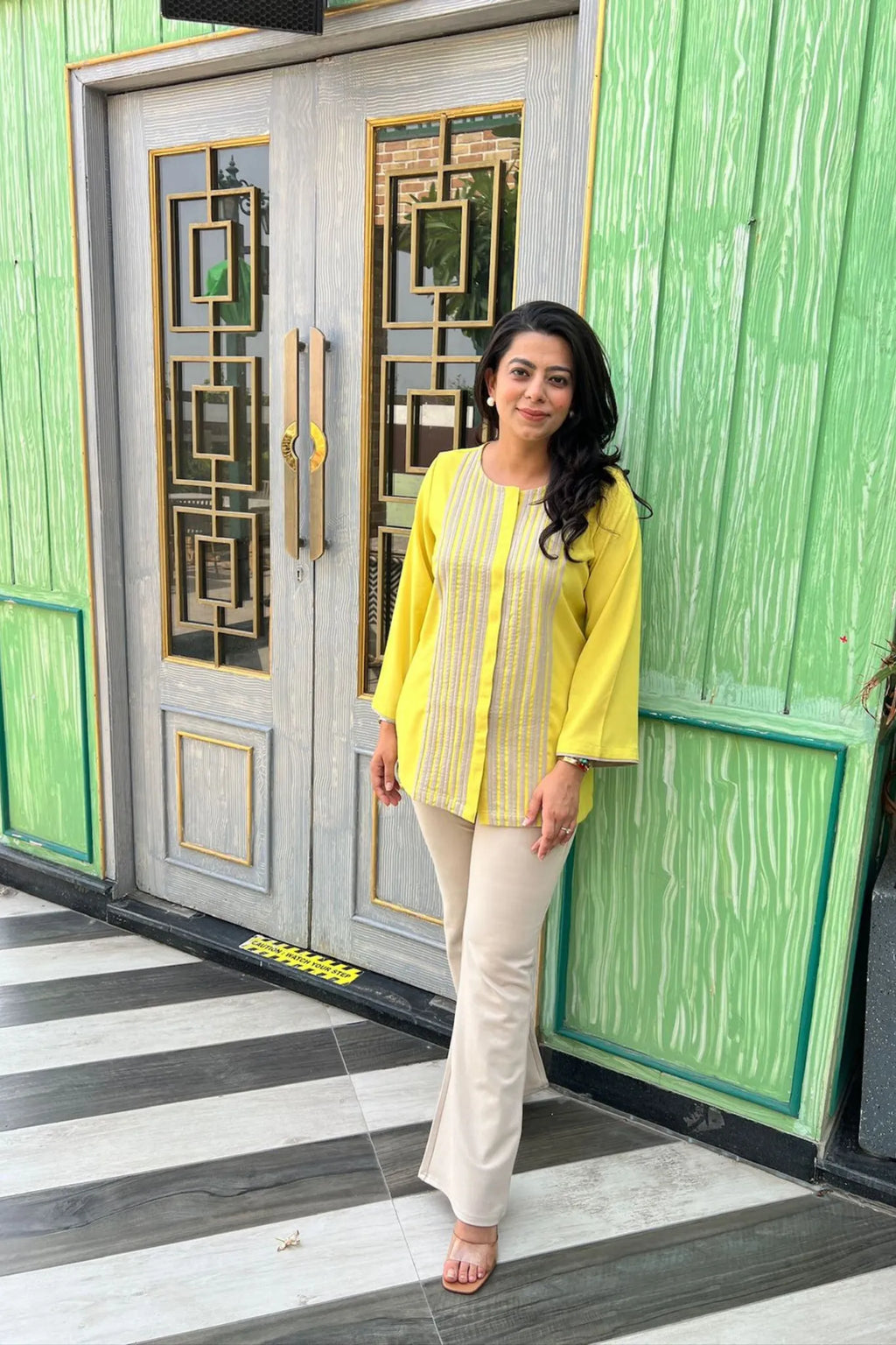 Neon Striped Shirt