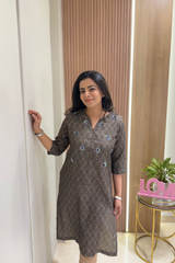 Handcrafted Printed Kurta
