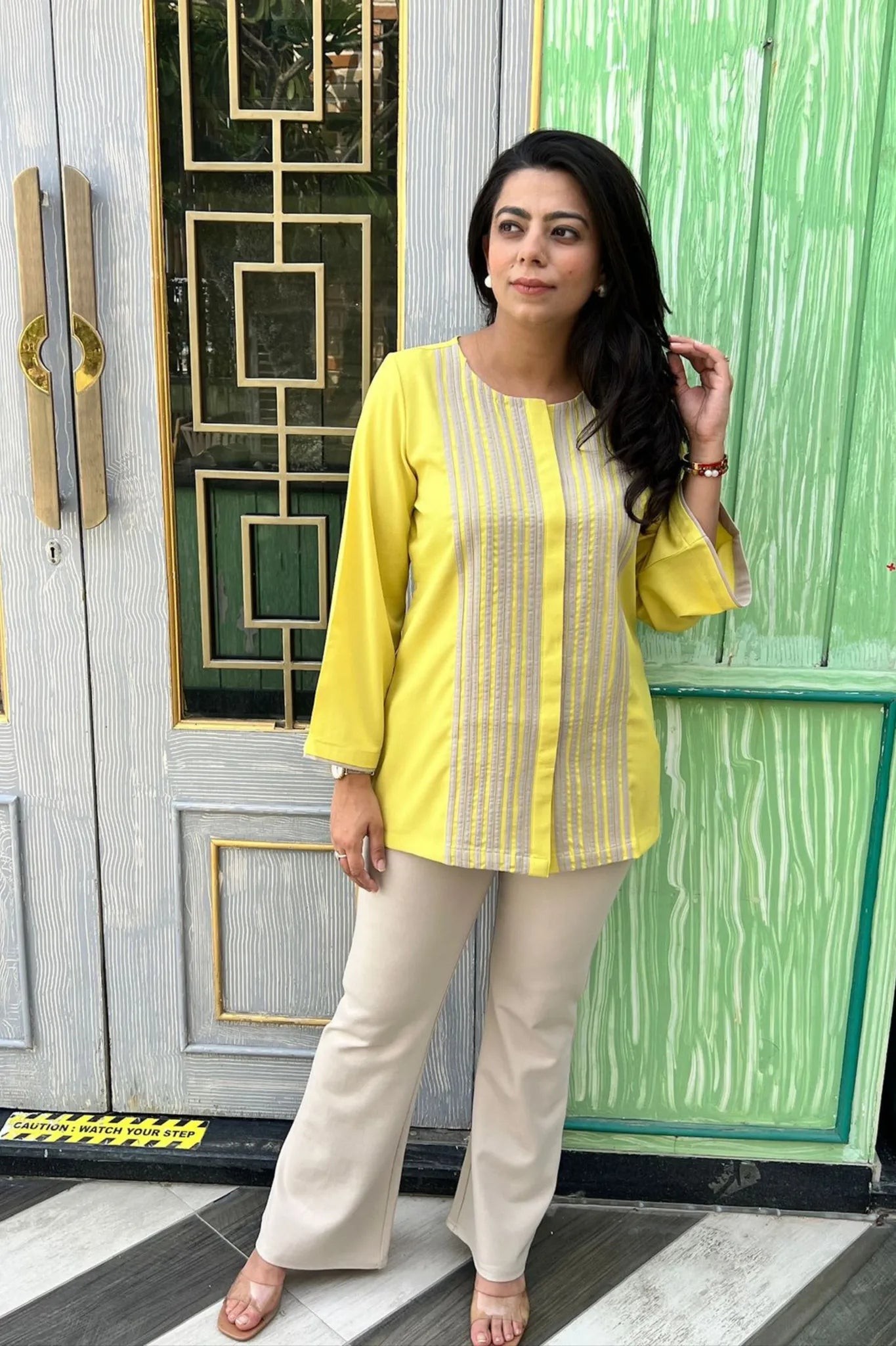 Neon Striped Shirt