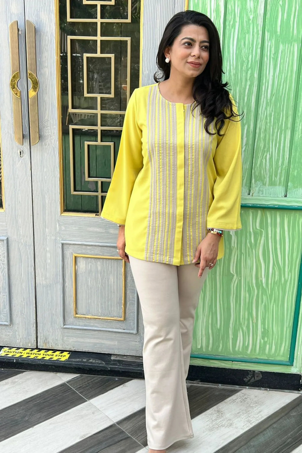 Neon Striped Shirt