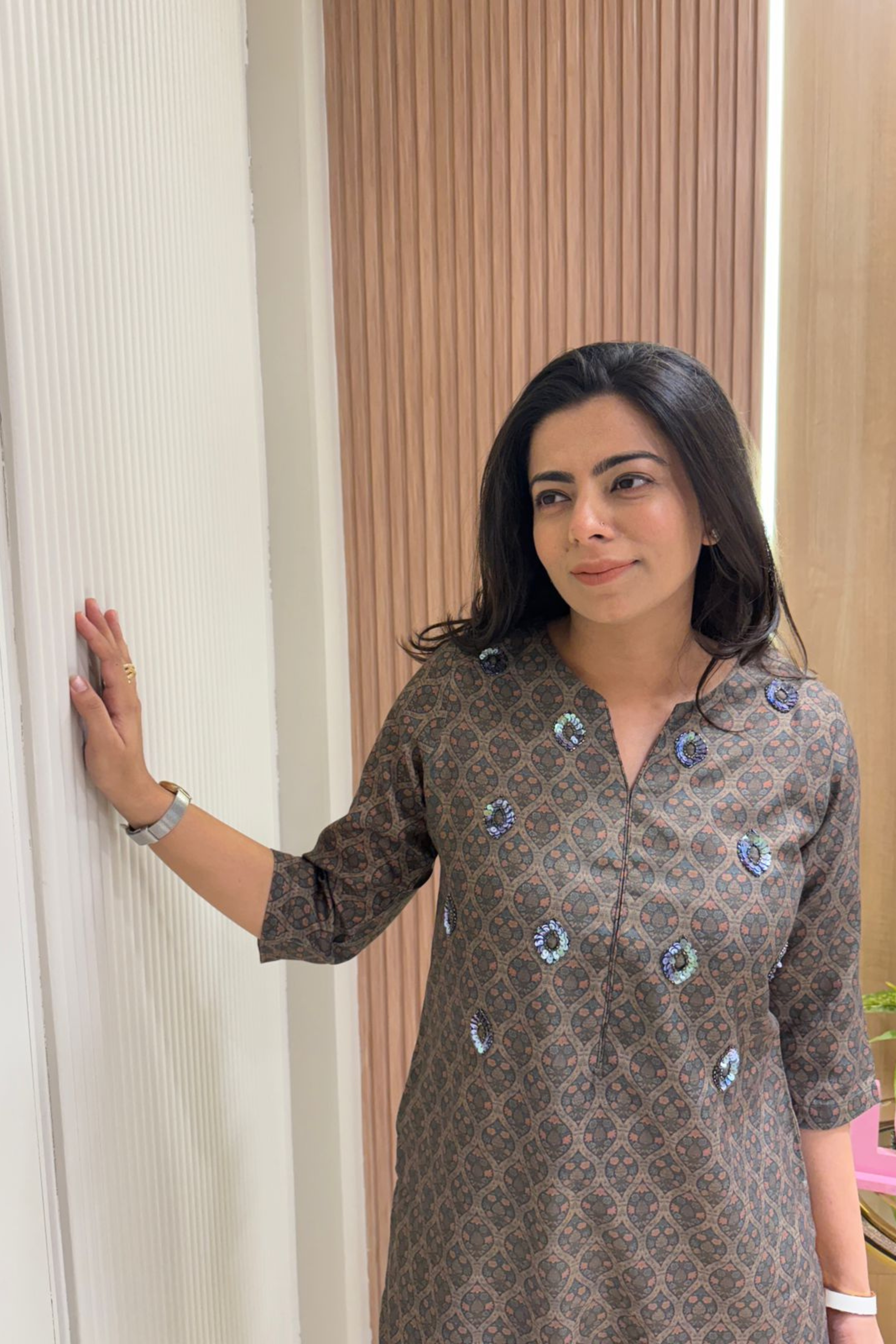 Handcrafted Printed Kurta