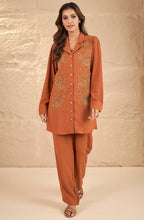 Rust Embellished Co-ord Set