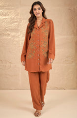Rust Embellished Co-ord Set