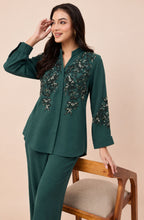 Emerald Night Sequin Co-ord Set