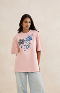 Rosy Dusk Embellished T-Shirt
