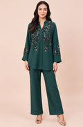 Emerald Night Sequin Co-ord Set