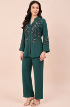 Emerald Night Sequin Co-ord Set