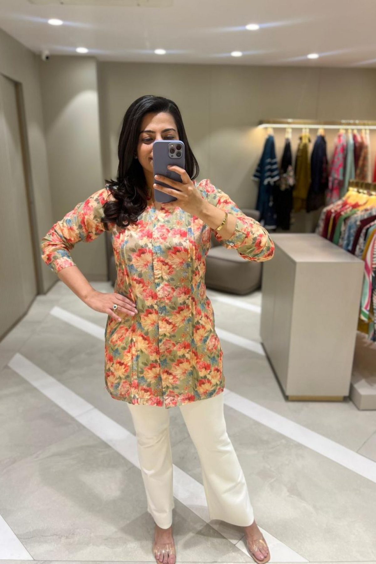 Floral Printed Top