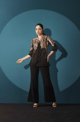 Black & Gold Co-ord Set