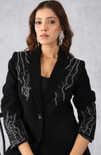 Black Embellished Blazer