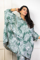 American crepe printed co-ord set