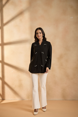 Shadow Bloom Classic Black Shirt