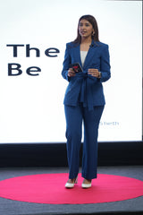 Navy Blue Luxe Blazer Set