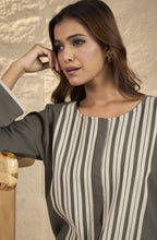 Grey Striped Shirt