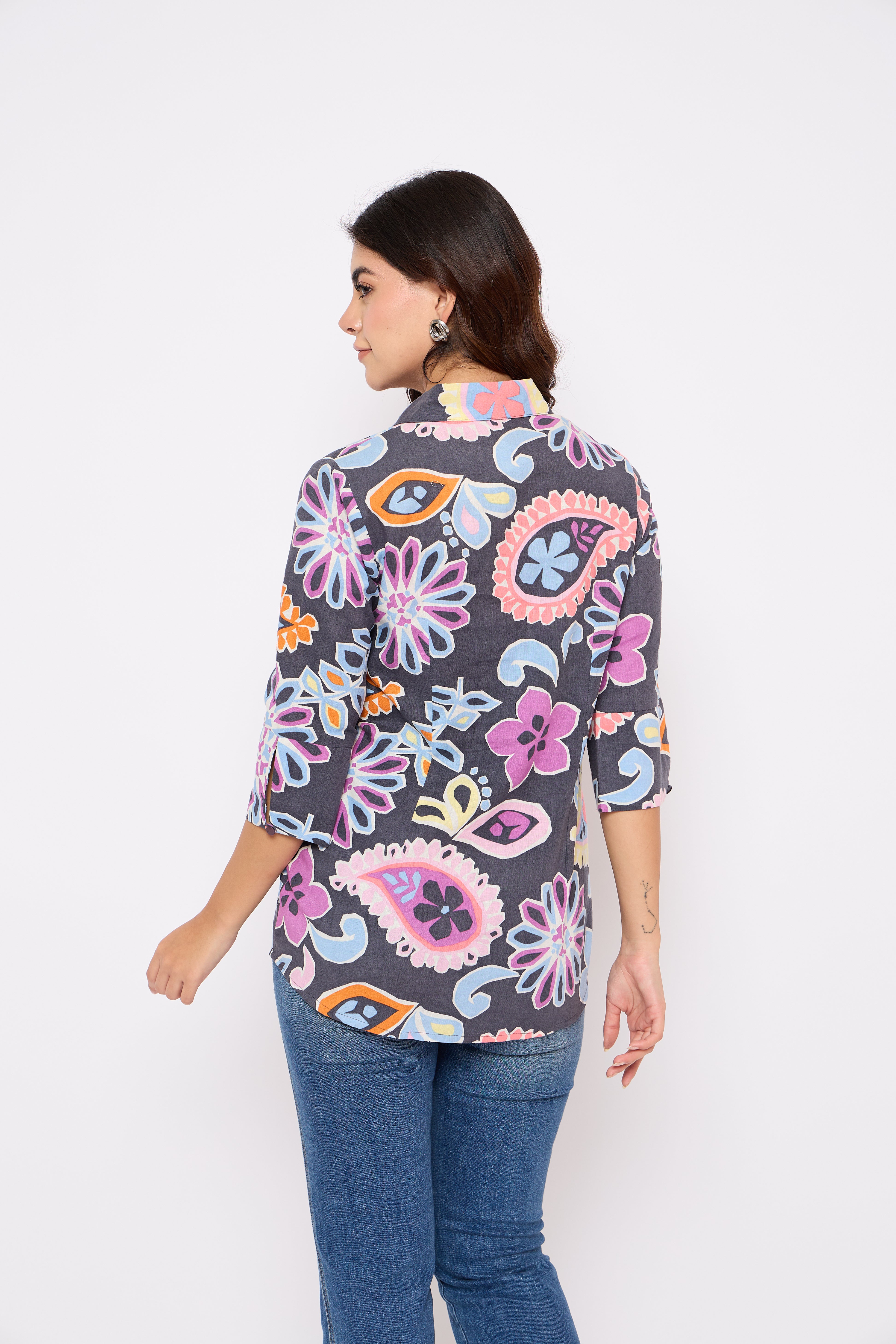 Abstract Printed Shirt