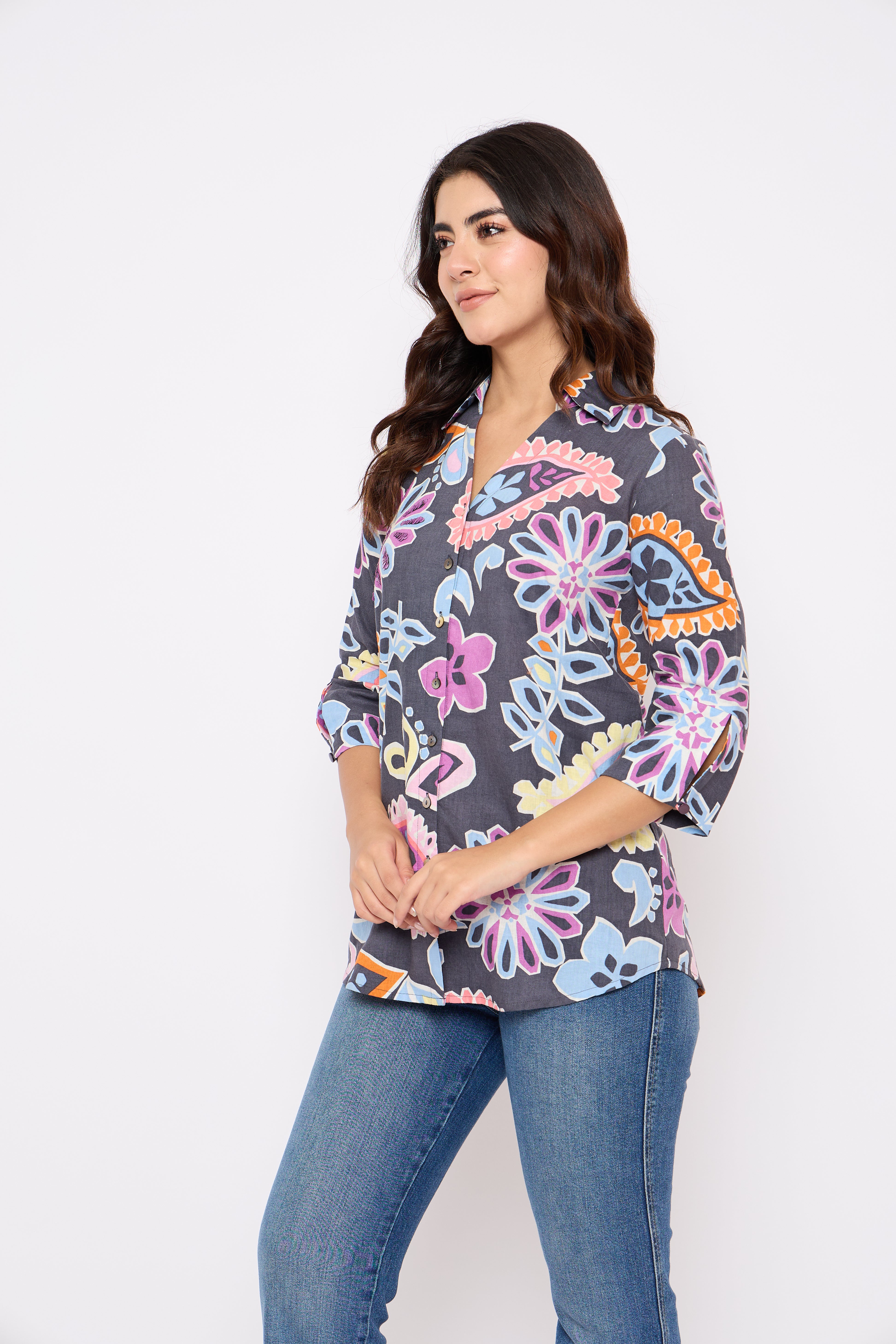 Abstract Printed Shirt