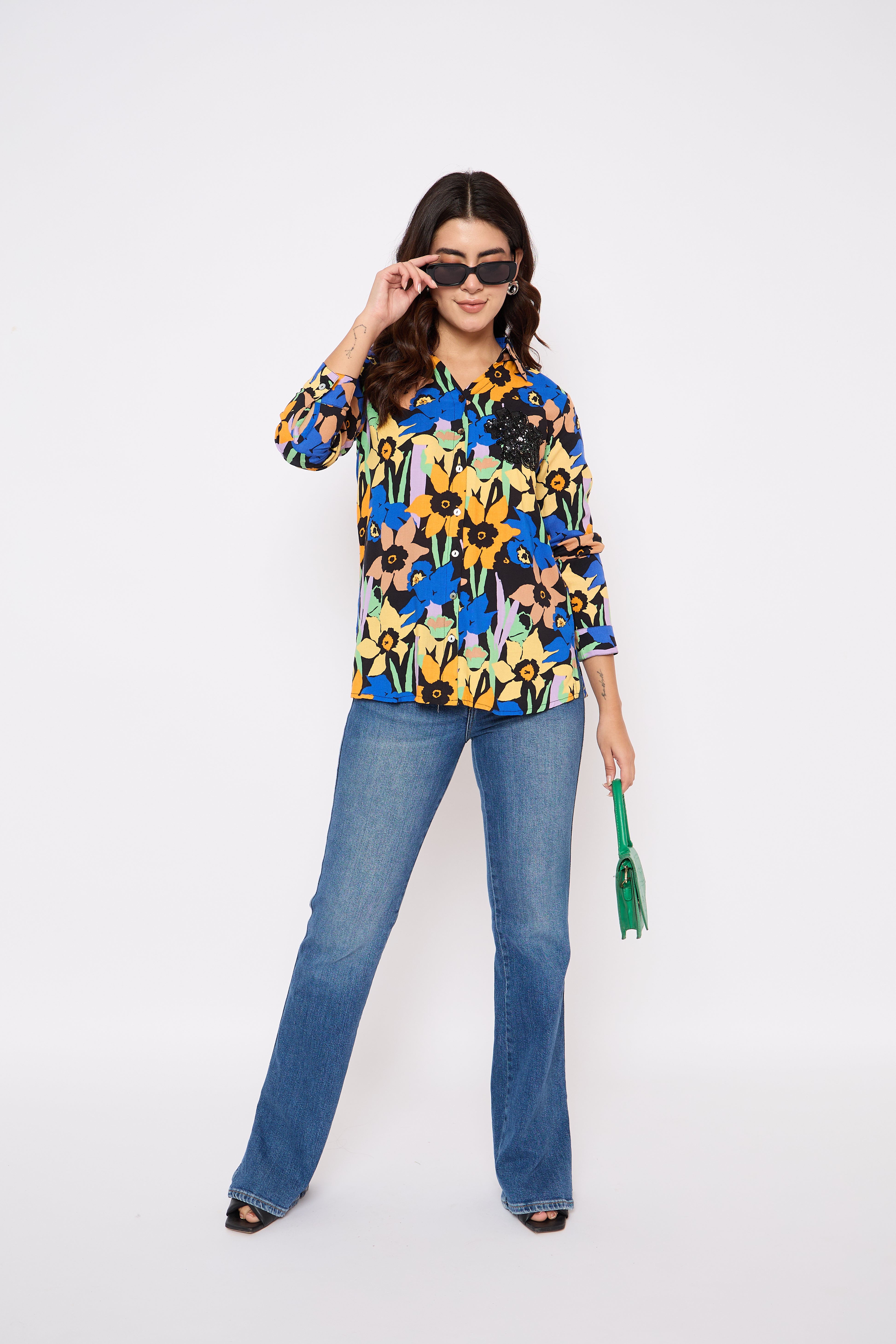 Colourful Printed Shirt