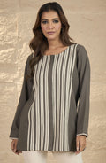 Grey Striped Shirt