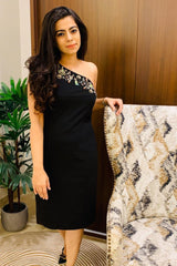 Black Embellished Dress