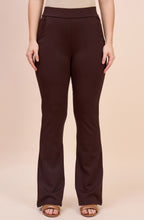 Brown Bell Bottom Pants