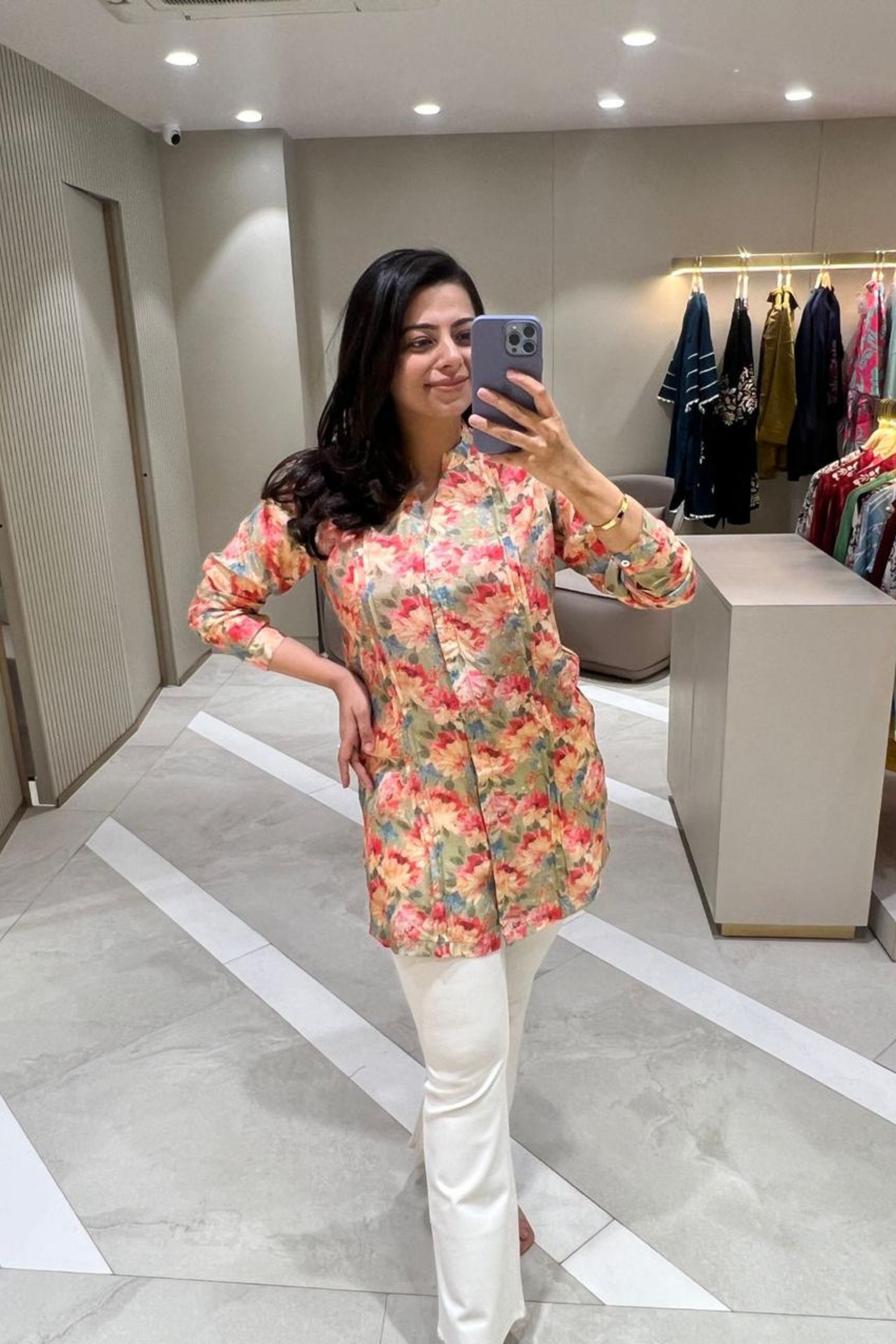Floral Printed Top