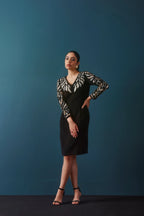 Black Sequin Dress