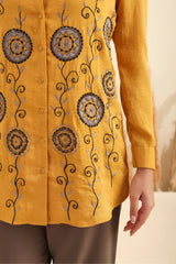 Mustard and Grey Co-ord set