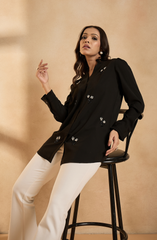 Shadow Bloom Classic Black Shirt