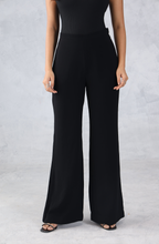 Formal Black Bell Bottom Pants