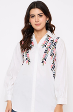 White Embroidered shirt