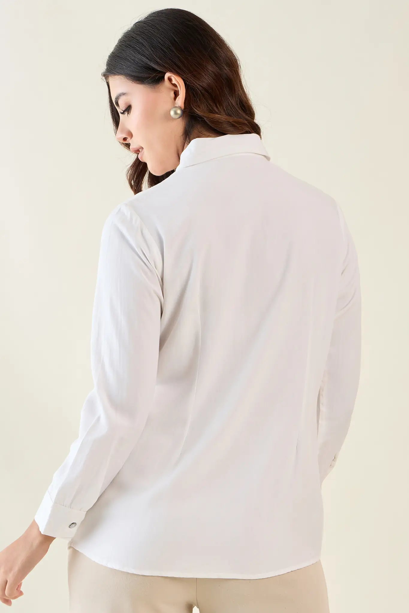 White Colorful Shirt